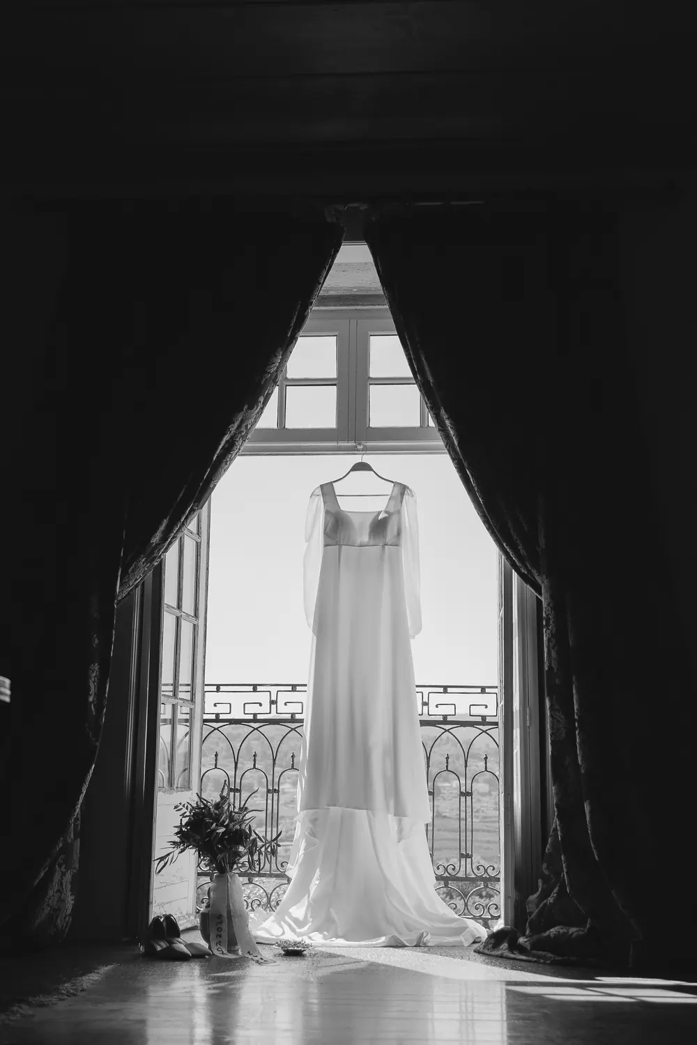 Momento natural de um casamento fotografado por Tiago Campos